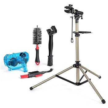 Amazon | CXWXC 自転車 メンテナンススタンド クリーナーセット